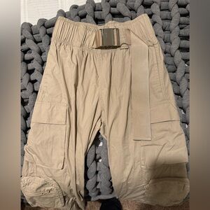 Vitality Beige Cargo Pants